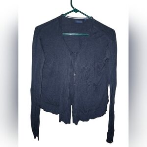 5/85. Martin + Osa Dark Blue Cardigan Sweater
